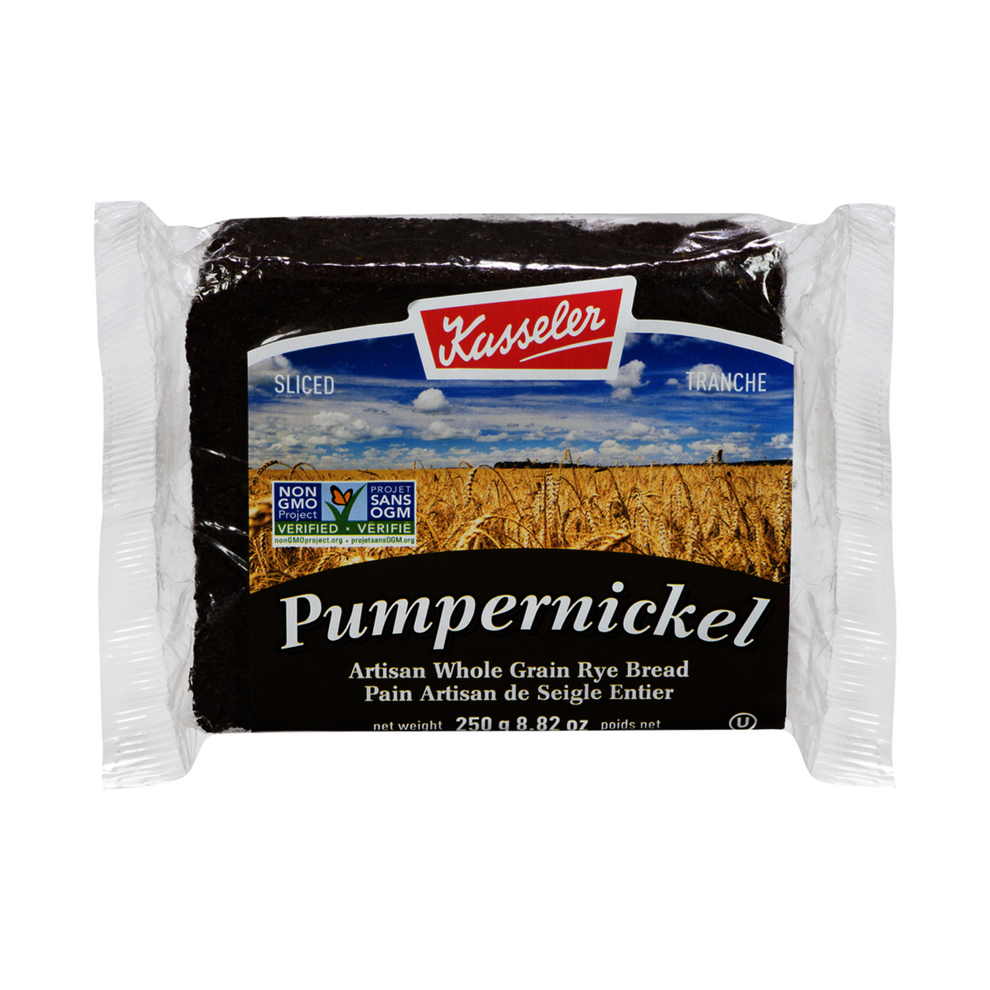 Kasseler Pumpernickel Artisan Whole Grain Rye Bread 250g Food Depot