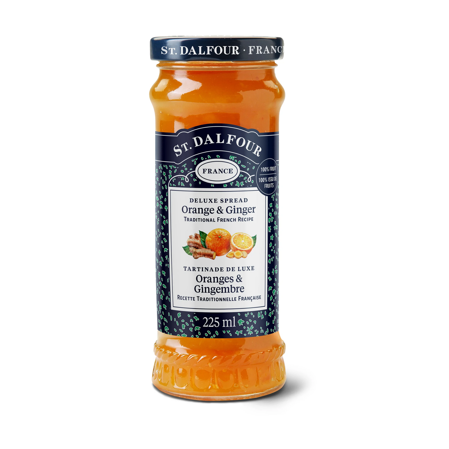 St. Dalfour Orange & Ginger Fruit Spread 284g