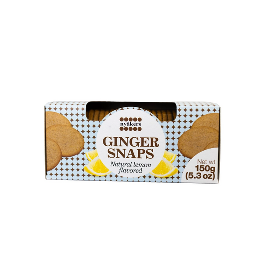 Nyaker Lemon Ginger Snaps 150g