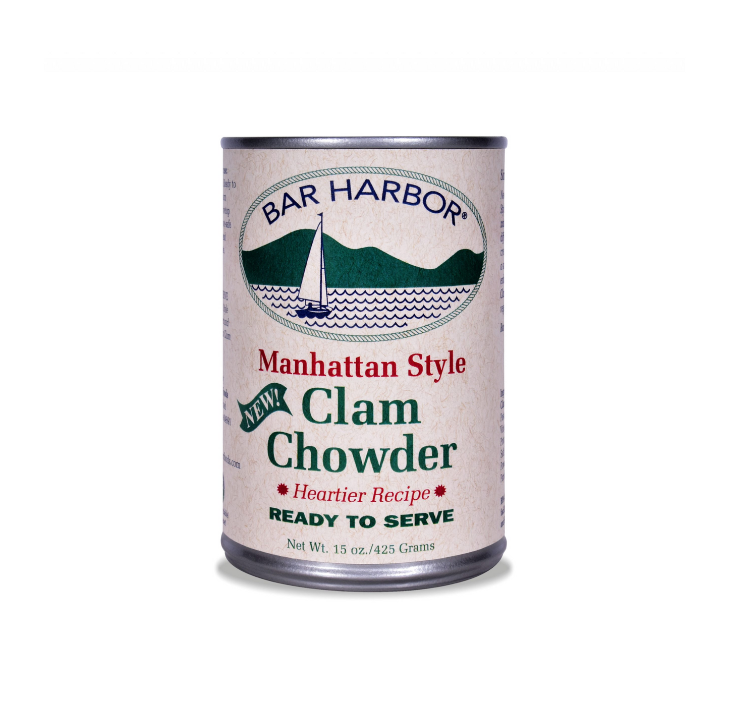 Bar Harbor Manhattan Style Clam Chowder 398ml