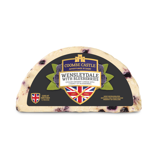 Coombe Castle Wensleydale with Blueberries