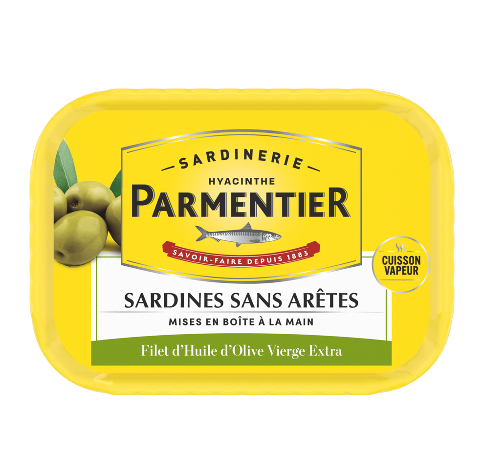 Conserverie Parmentier Boneless Sardines with Extra Virgin Olive Oil 1 ...