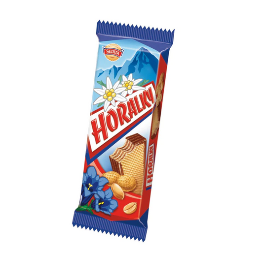 Sedita Horalky Crispy Wafer with Peanuts in Cocoa Coating