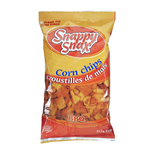 Snappy Snax Corn Chips BBQ 312g