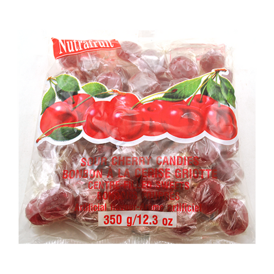 Nutrafruit Sour Cherry Candies 350g