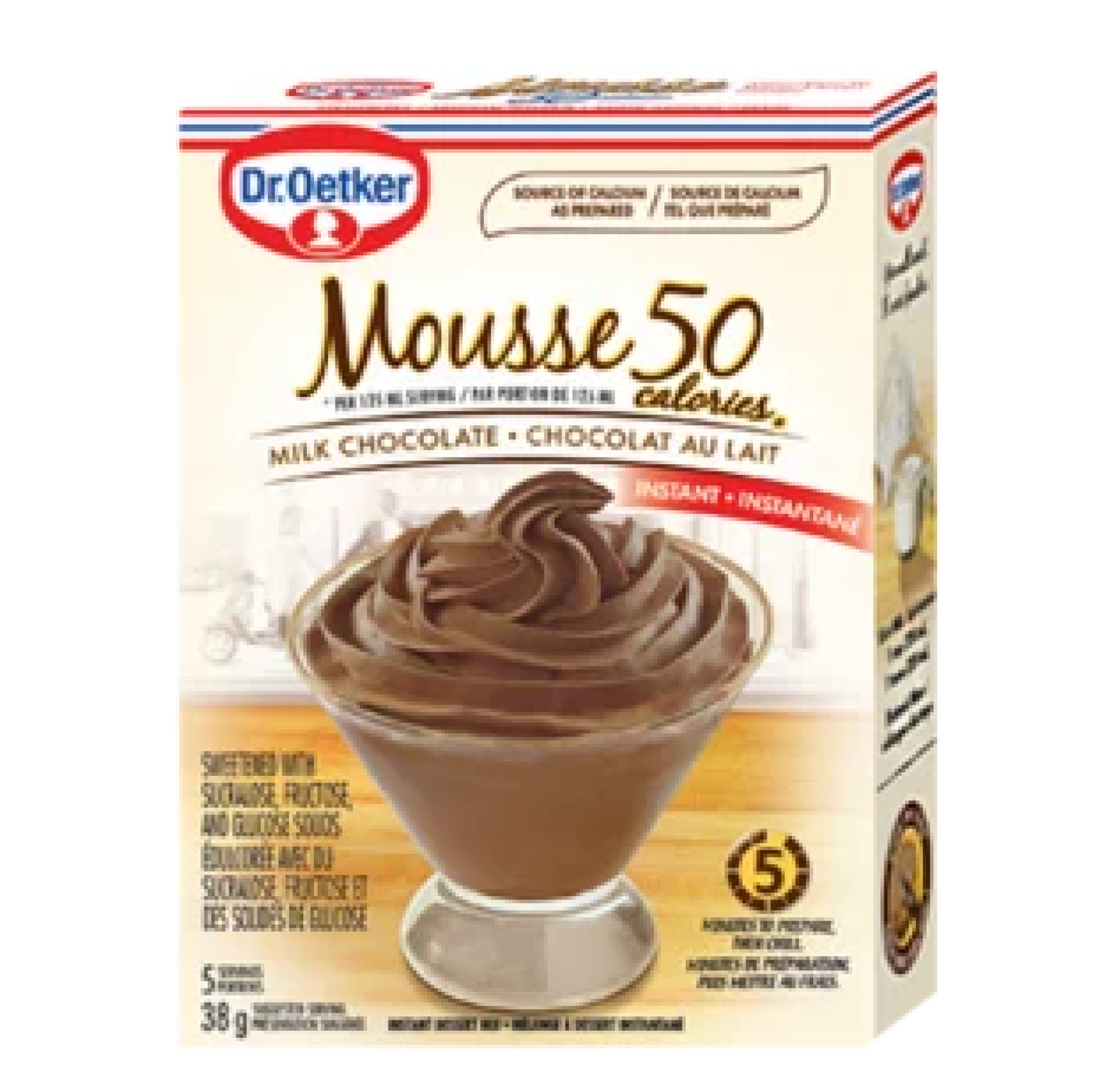 Dr. Oetker Chocolate Mousse Mix 50 Calories 38g