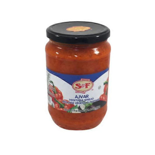 S&F Ajvar Vegetable Spread Mild 720ml
