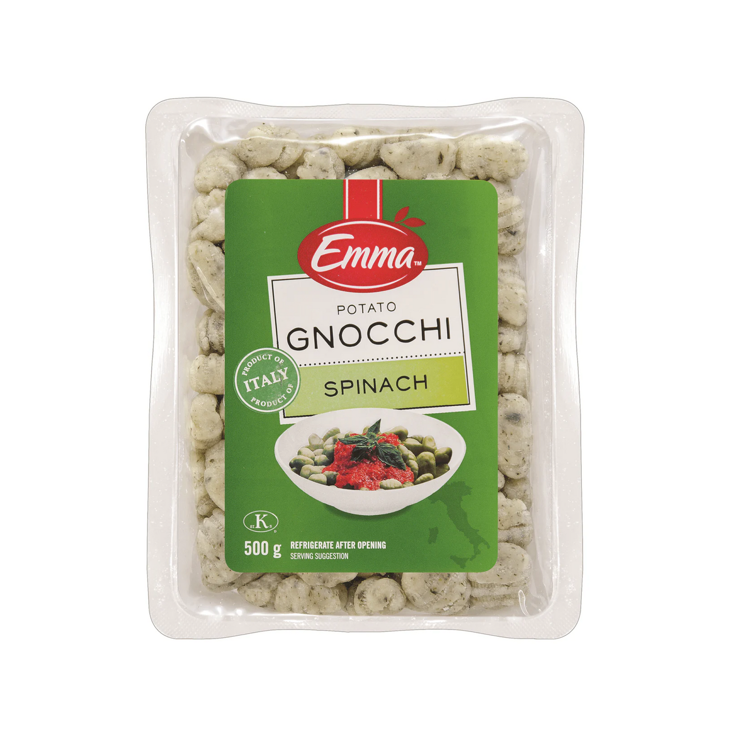 Emma Potato Gnocchi with Spinach 500g