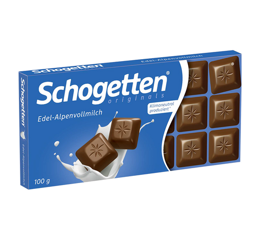Schogetten Originals Alpine Milk Chocolate 100g
