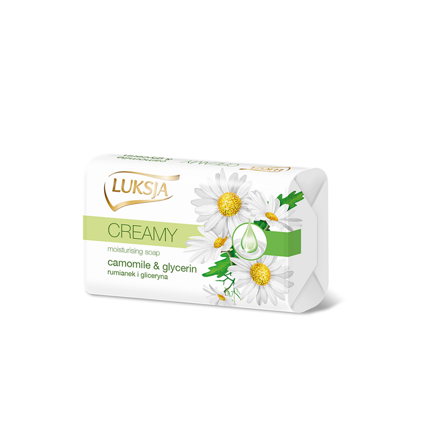 Luksja Creamy Moisturising Soap Camomile Glycerine