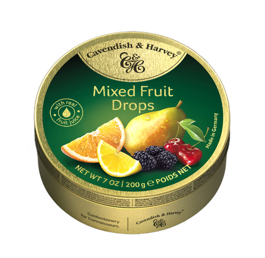 Cavendish & Harvey Mixed Fruit Drops Limited Edition 200g