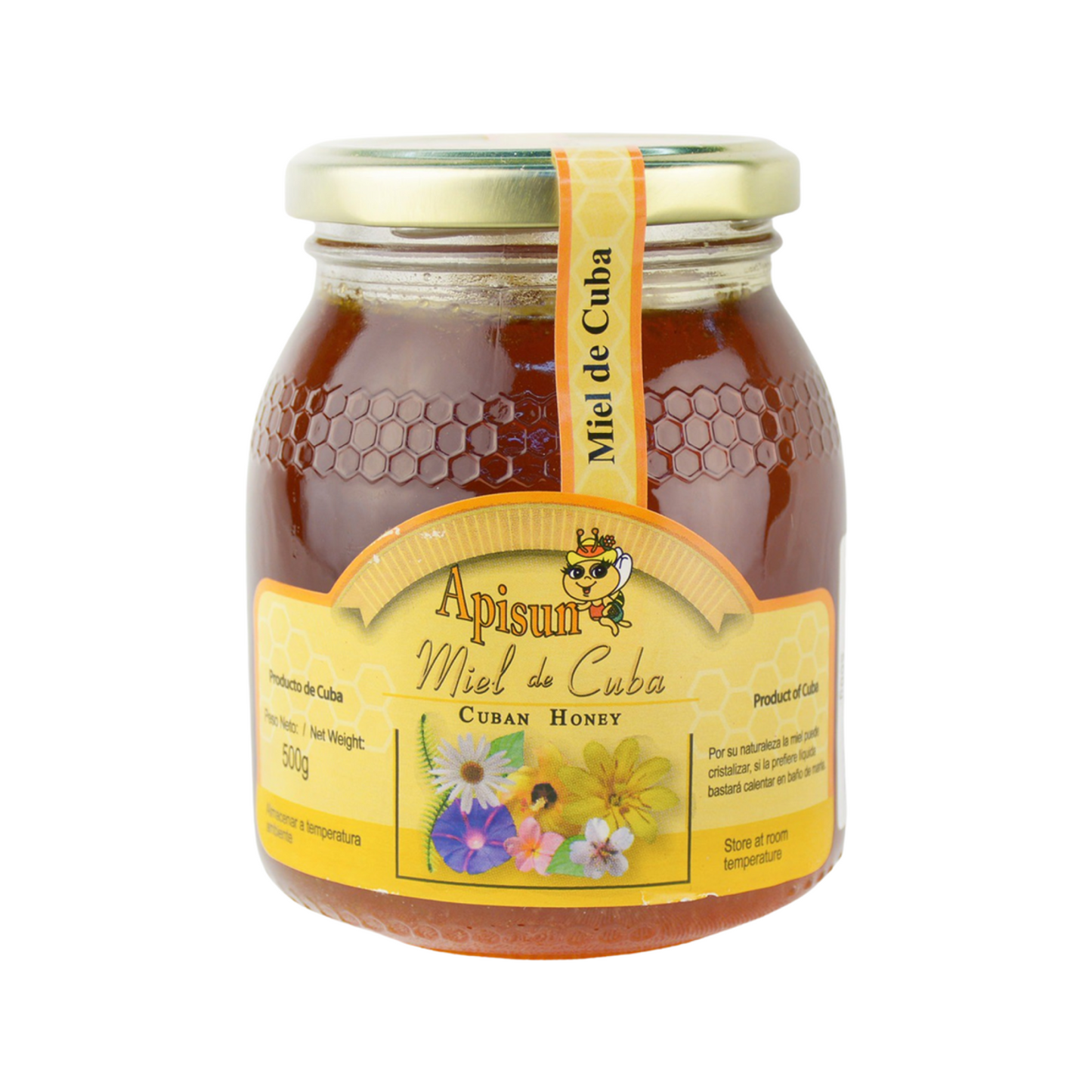 Apisun Pure Cuban Liquid Honey 500g