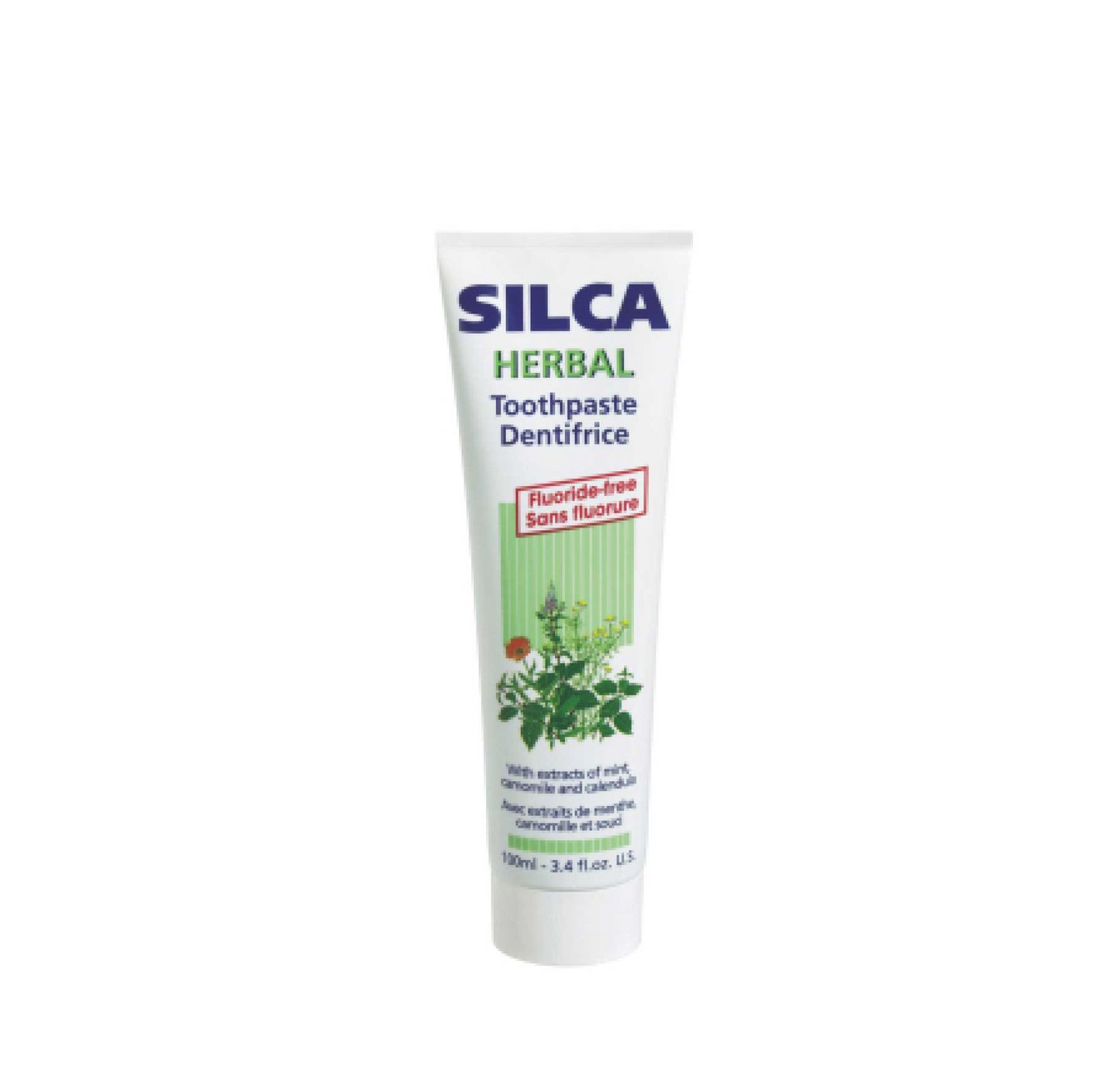 Silca Herbal Toothpaste with Camomile and Calendula 100ml