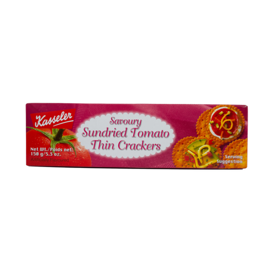 Kassler Sundried Tomato Thin Crackers 150g