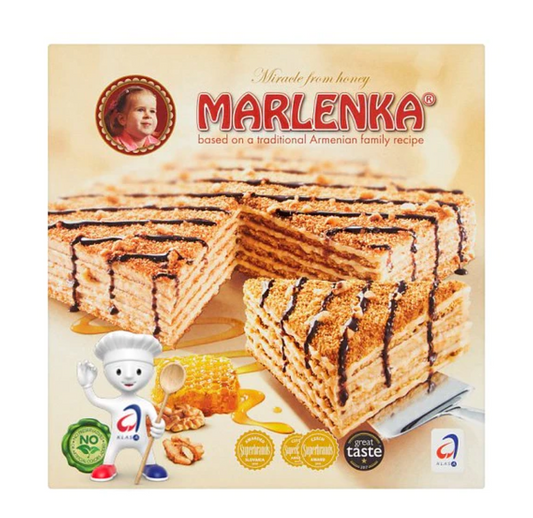 Marlenka Honey Cake with Walnuts 800g