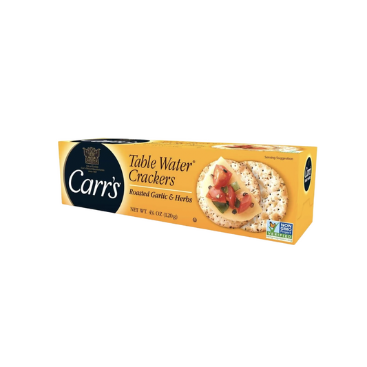 Carr's Roasted Garlic and Herbs Table Water Crackers 125g