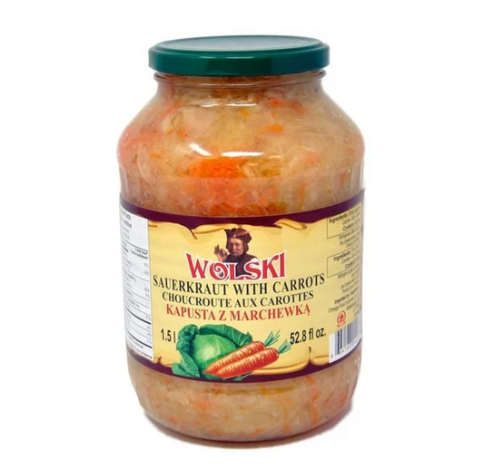 Wolski Sauerkraut with Carrots 796ml