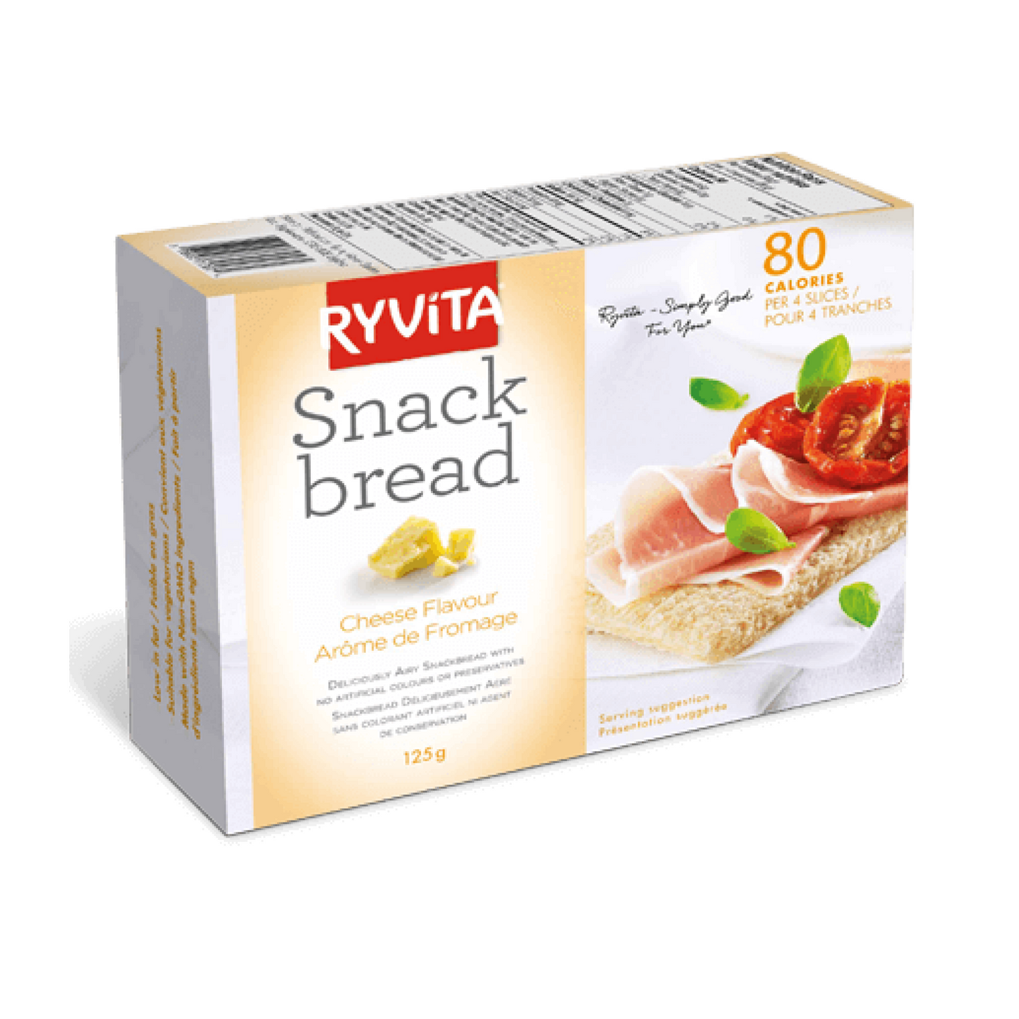 Ryvita Cheese Flavour Snack Bread 125g