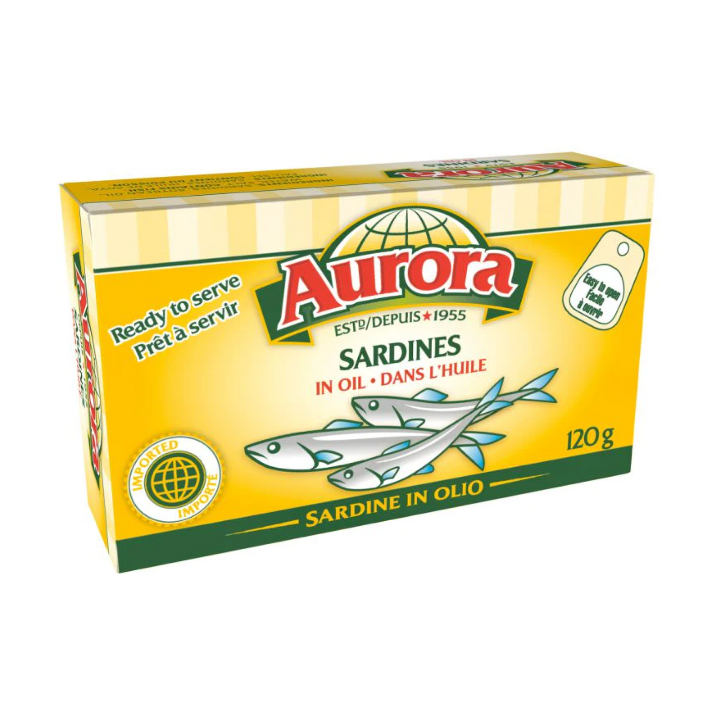 Aurora Sardines in Oil 120g