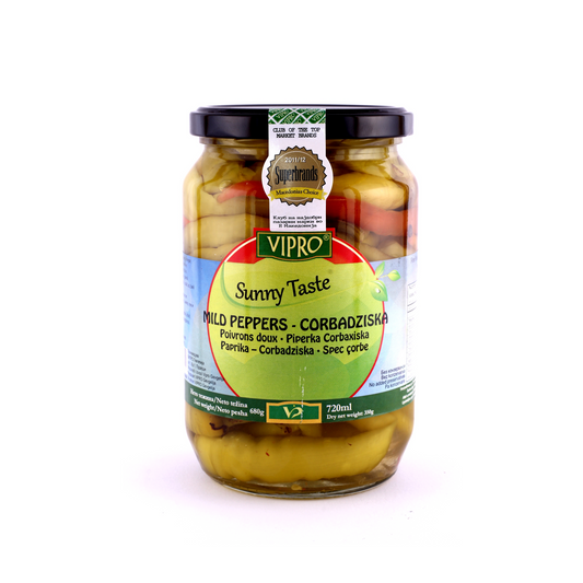 Vipro Sunny Taste Mild Peppers 720ml