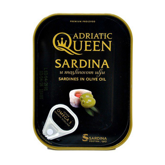 Adriatic Queen Sardines in Olive Oil 105g