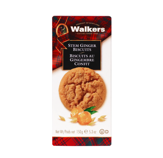 Walkers Stem Ginger Biscuits 150g
