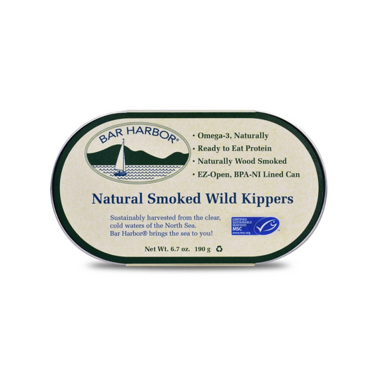 Bar Harbor Natural Smoked Wild Kippered Herring 190g