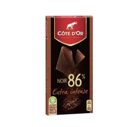 Côte d'Or Extra Dark Chocolate 86% 100g
