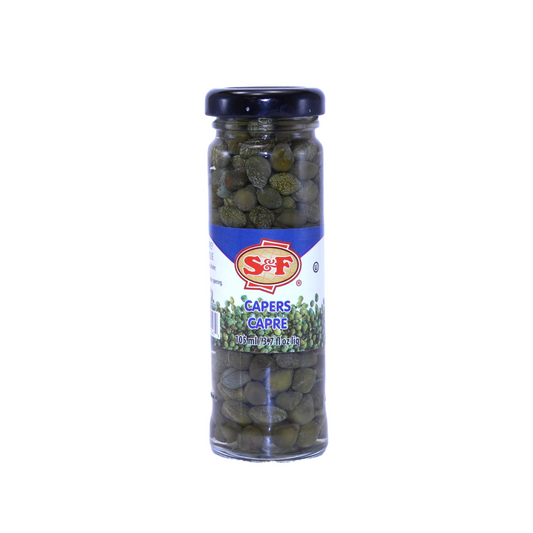 S&F Capers in Vinegar Brine 105ml