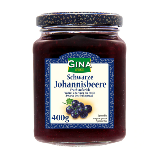 Gina Blackcurrant Fruit Spread 400g