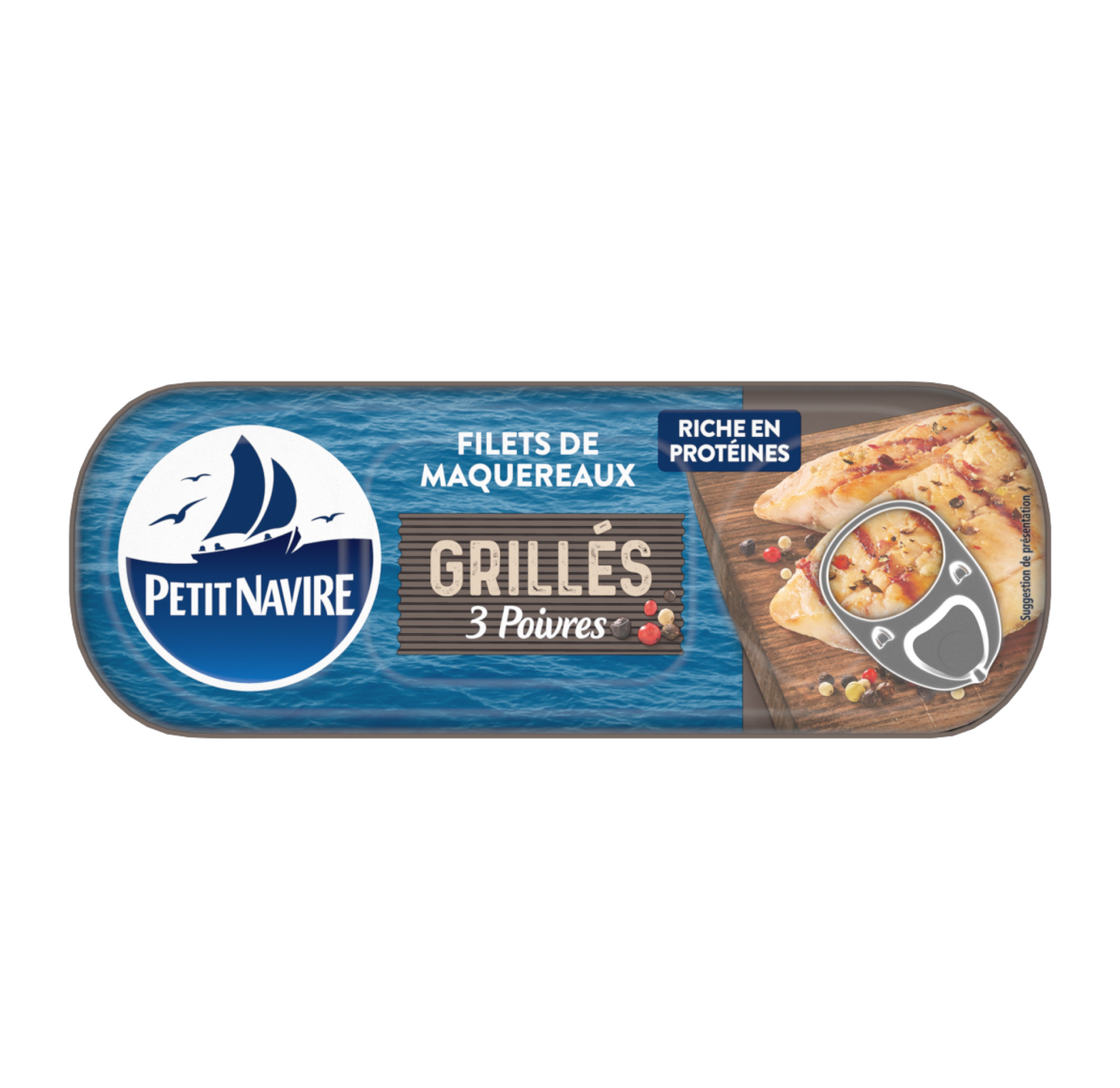 Petit Navire Grilled Mackerel Fillets 110g