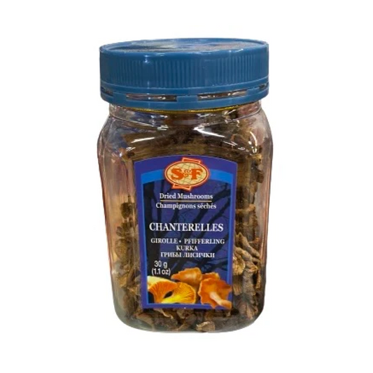S&F Chantrelle Mushrooms Pieces and Stems 796ml