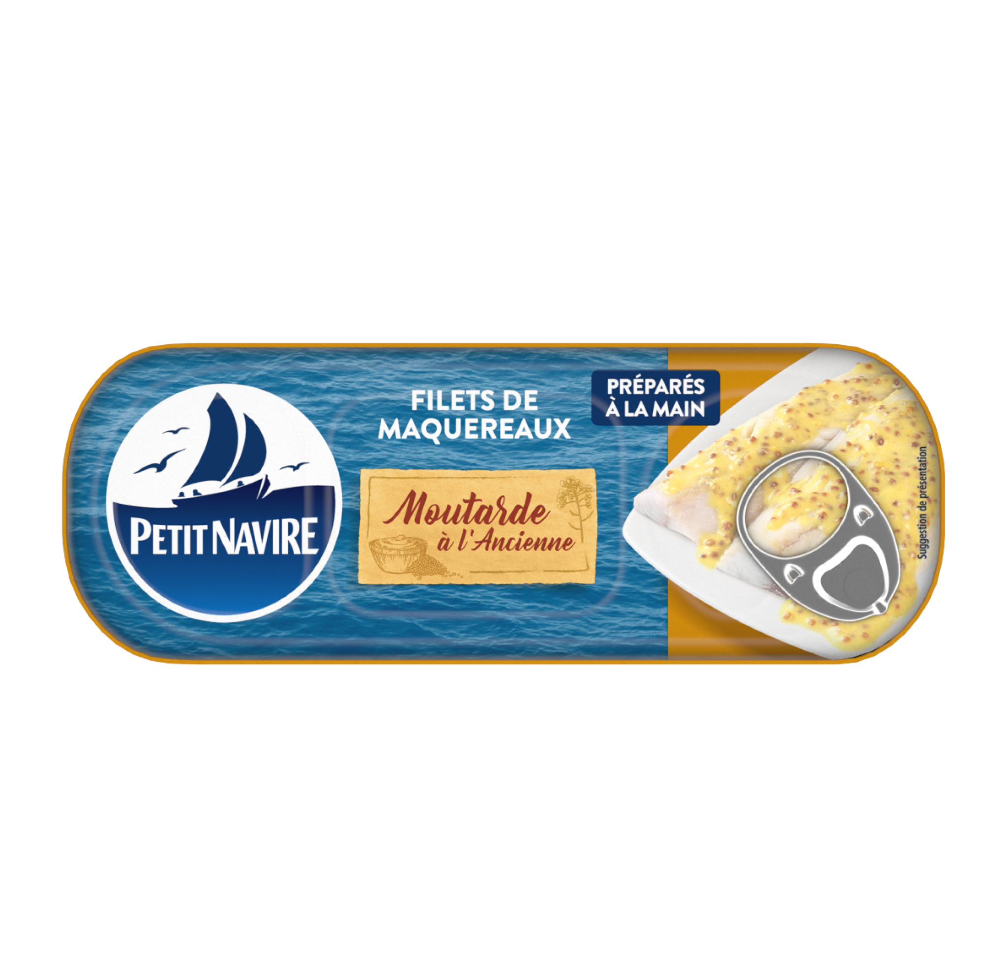 Petit Navire Mackerel Fillets with Mustard 169g – Food Depot Toronto