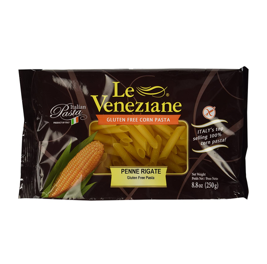 Le Veneziane Corn Pasta Penne Rigate 250g