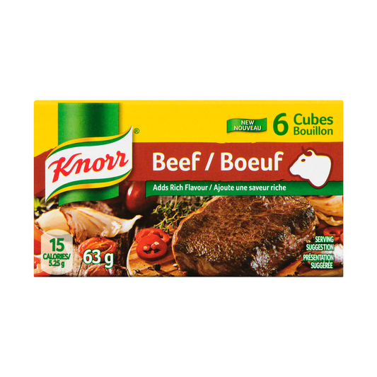 Knorr Beef 6 Cubes 63g