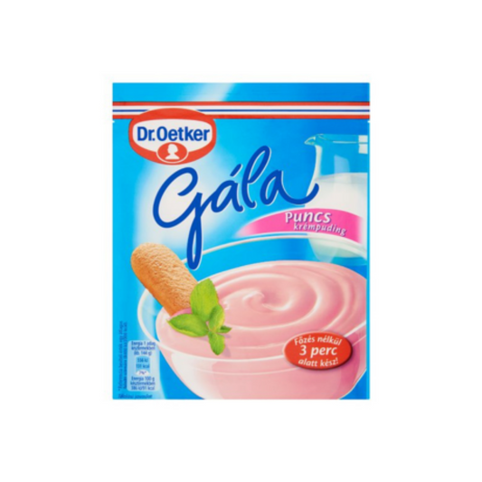 Dr. Oetker Gála Strawberry Pudding Mix 78g