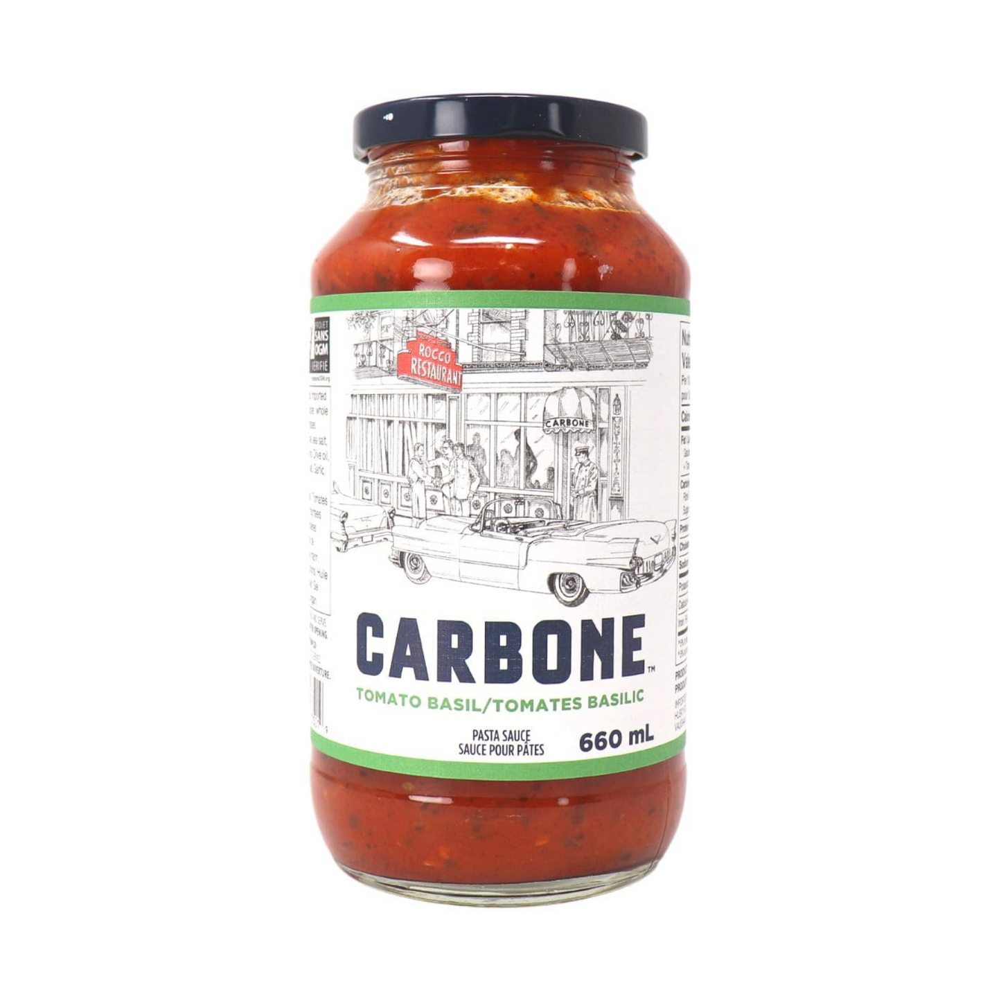 Carbone Tomato Basil Pasta Sauce 680g