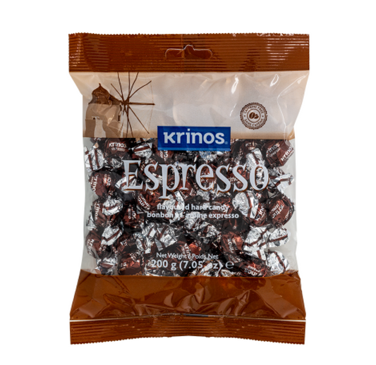 Krinos Espresso Hard Candy 200g