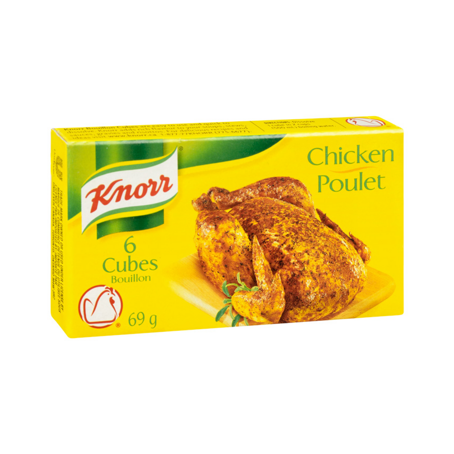 Knorr Chicken 6 Cubes 69g
