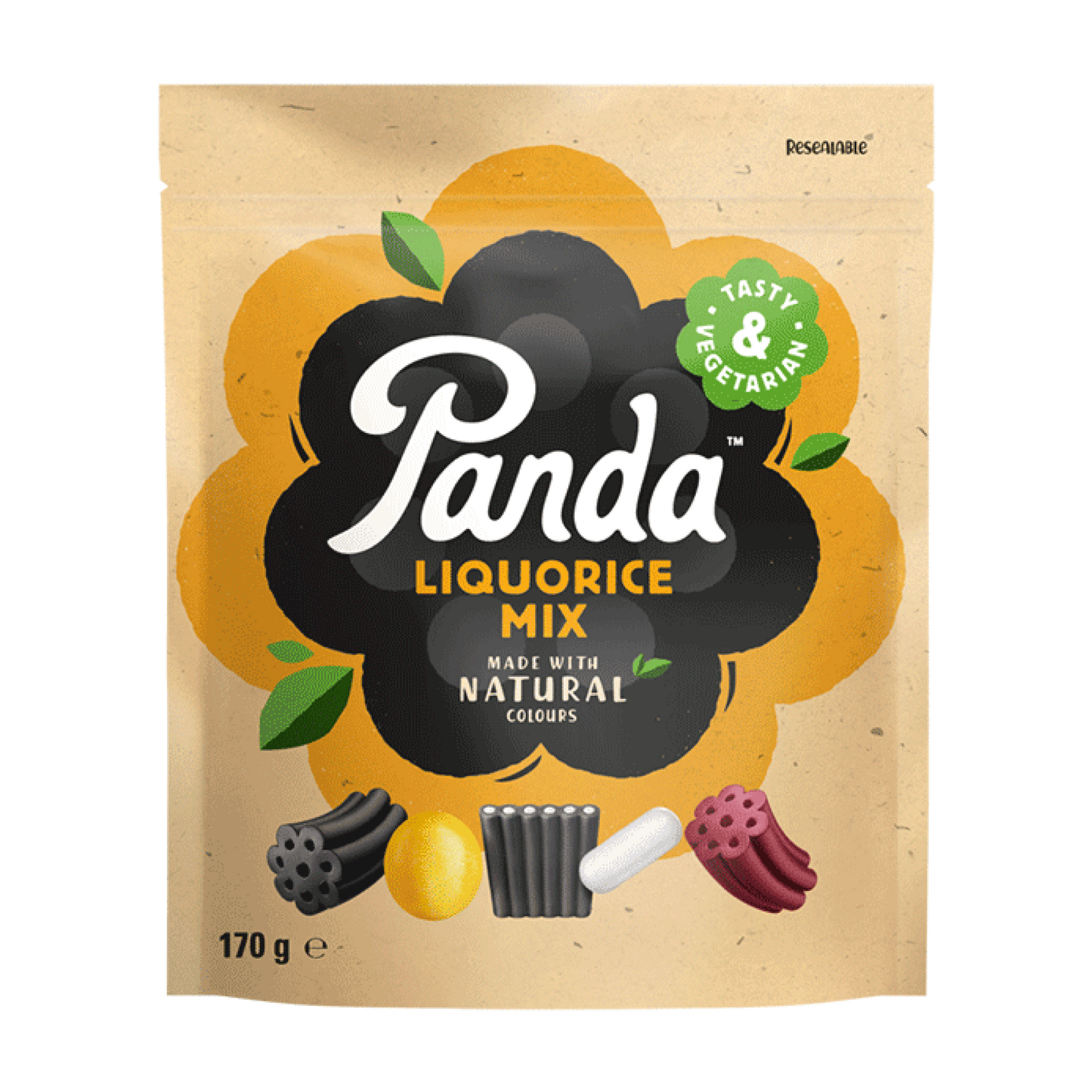 Panda Mix Licorice 170g
