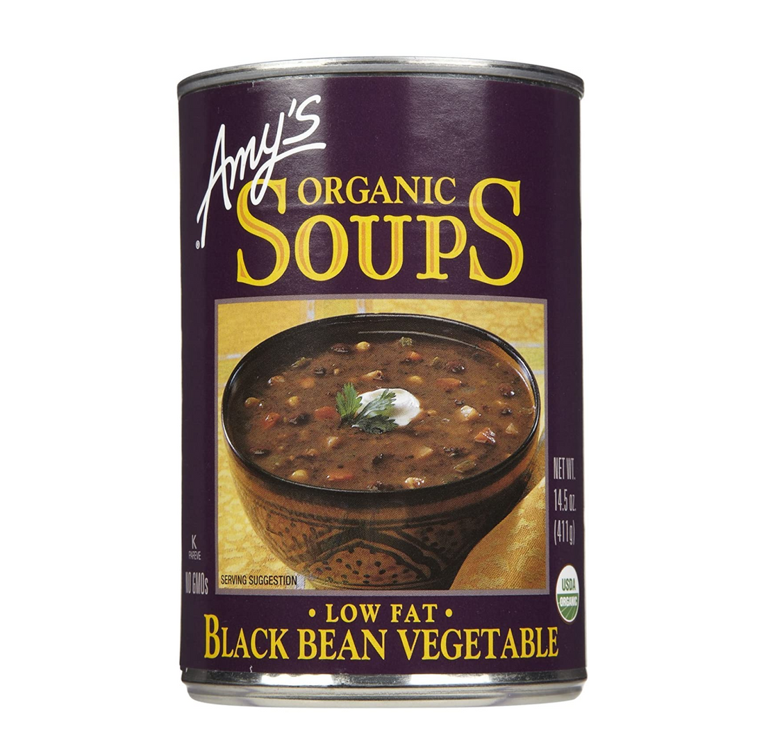 Amy’s Black Bean Vegetable Soups Organic 398ml Food Depot Toronto