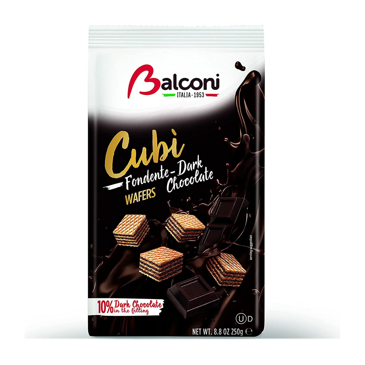 Balconi Dark Chocolate Wafers 250g