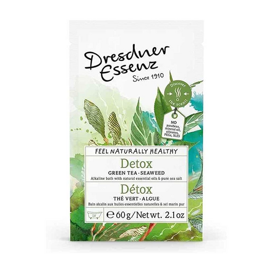 Dresdner Essenz Detox Bath Salt Green Tea & Seaweed 60g