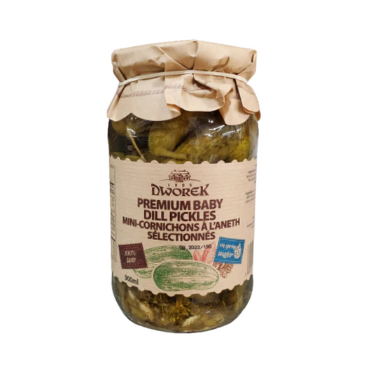 Dworek Premium Baby Dill Pickles 900ml