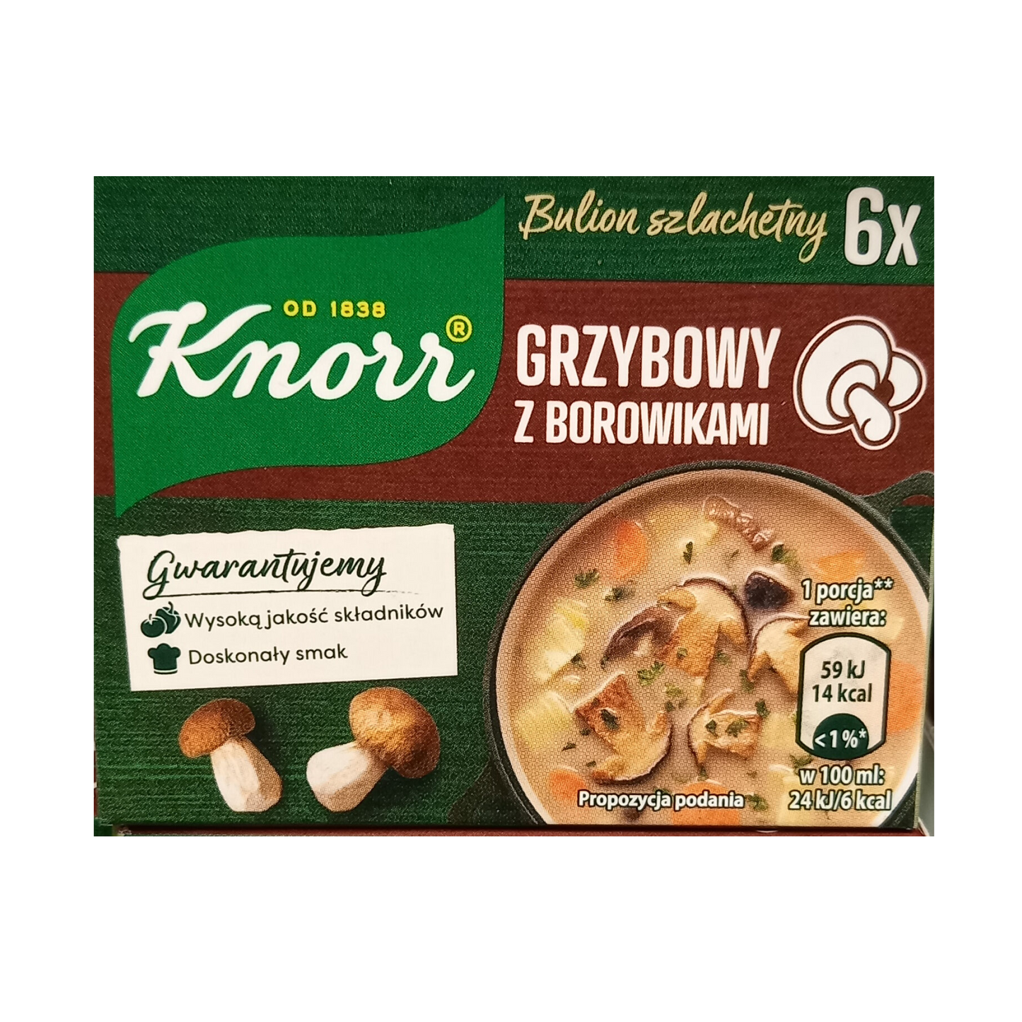 Knorr Mushroom Broth on Forest Mushrooms 100ml