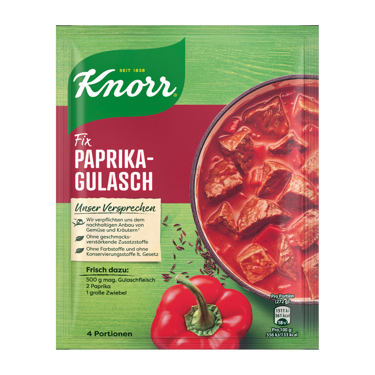 Knorr Paprika Gulasch 48g Food Depot Toronto
