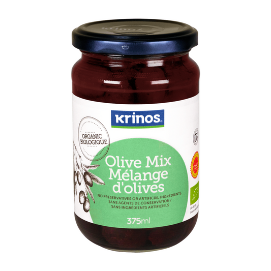 Krinos Organic Olive Mix 375ml