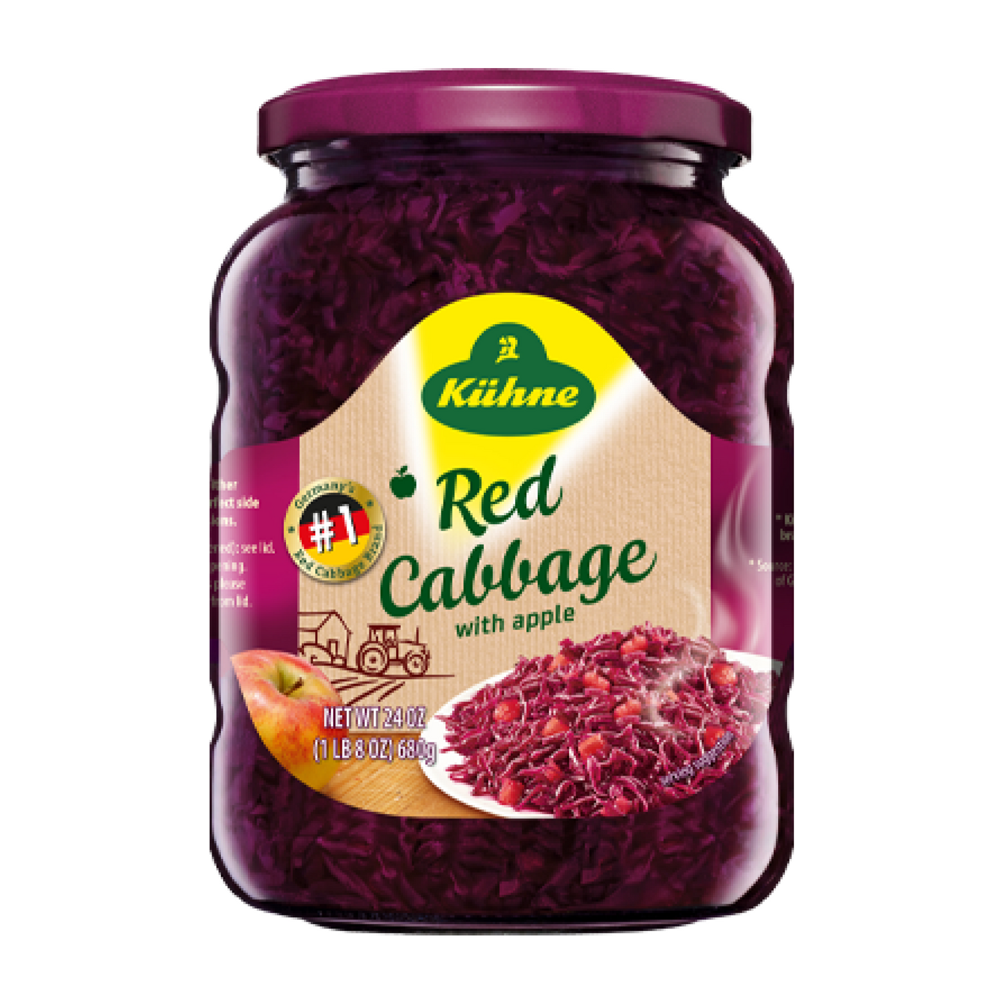 Kühne Red Cabbage with Apple 720ml