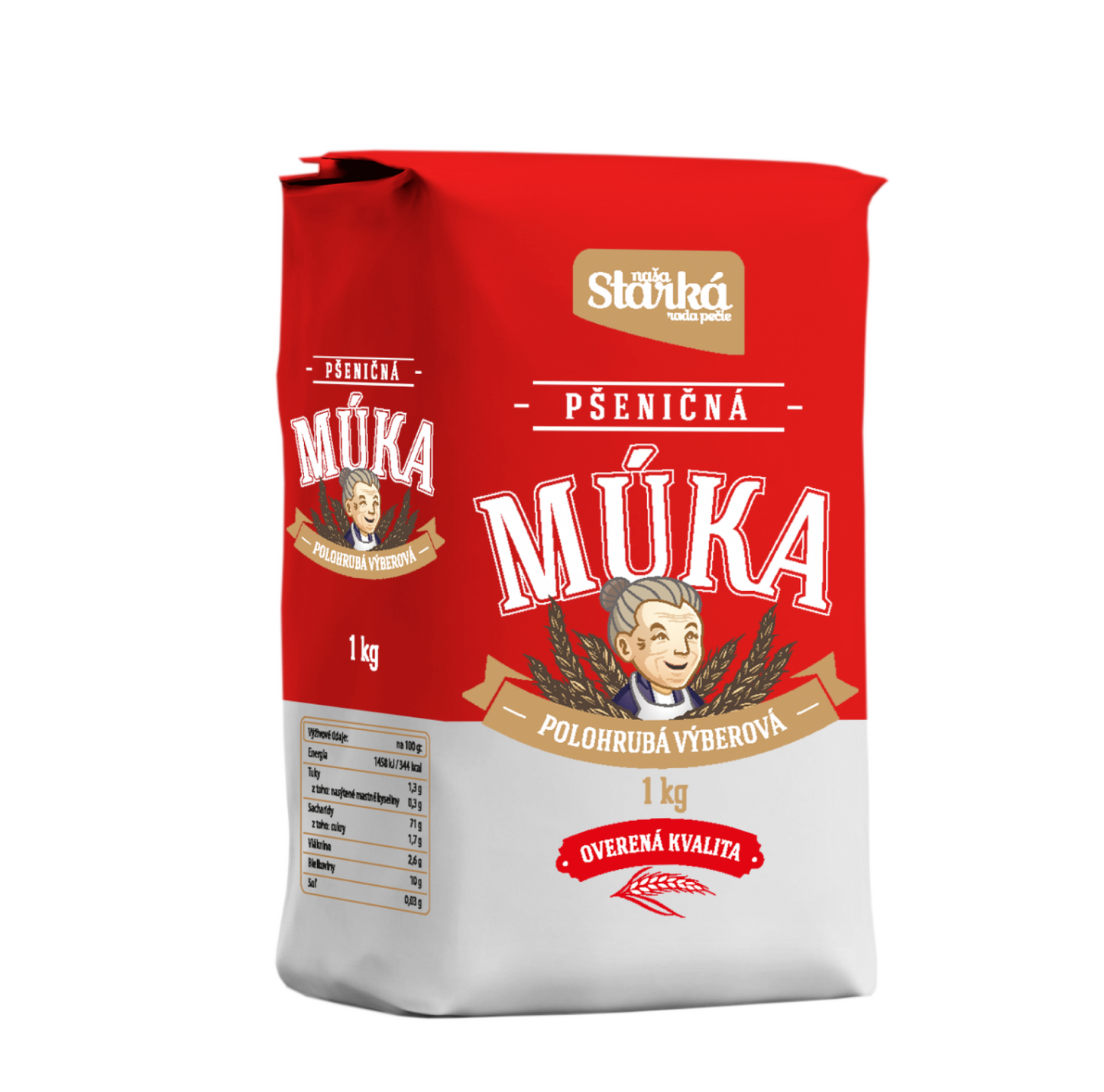 Nasa Starka Semi-Coarse Wheat Flour 1KG