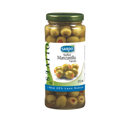 Sardo Stuffed Manzanilla Olives 375ml
